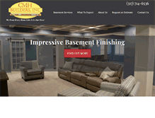 Tablet Screenshot of cmhbuilders.com
